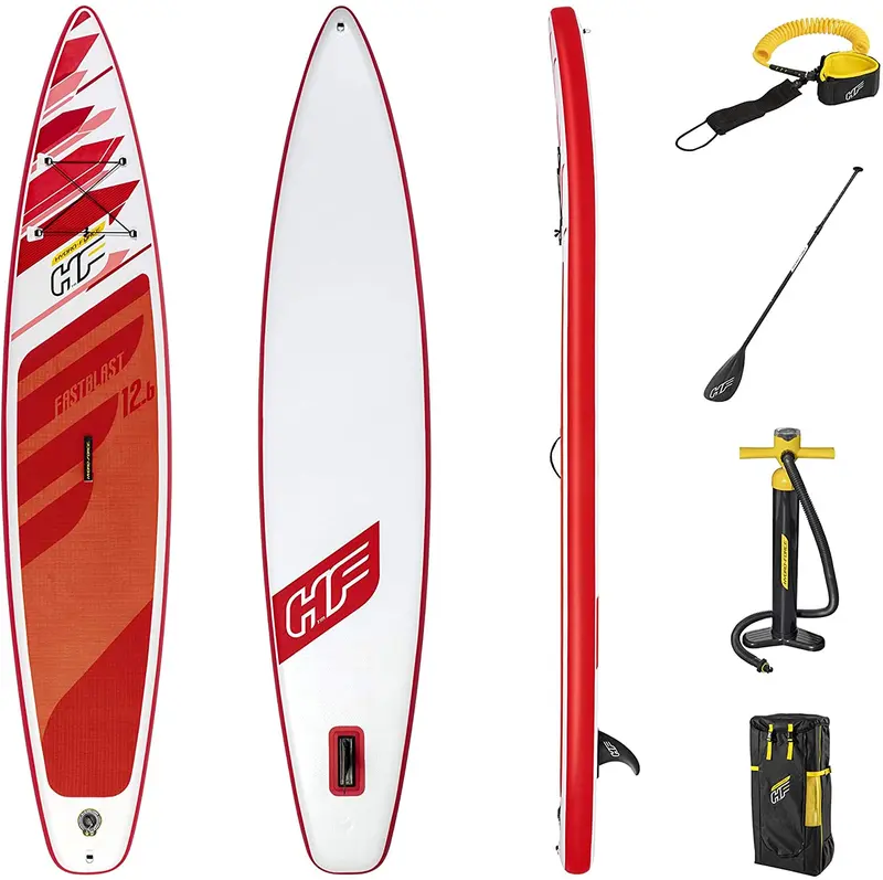 Bestway Hydro-force SUP Fastblast Tech Set Stand Up Paddle Board Hand Pump, Bag 0