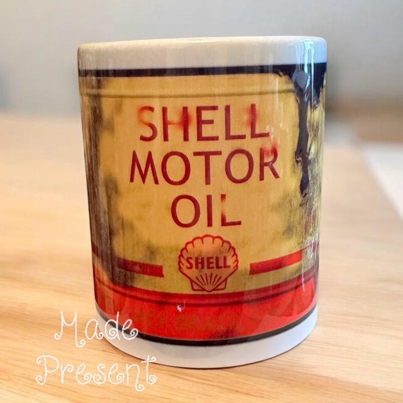 Castro Retro oil inspired Coffee or Tea Mug - Perfect for Drinking Your Favorite Beverages - Drinkware, Tumblers Ceramic Stylish Washable Reuse Reusable Cup 8