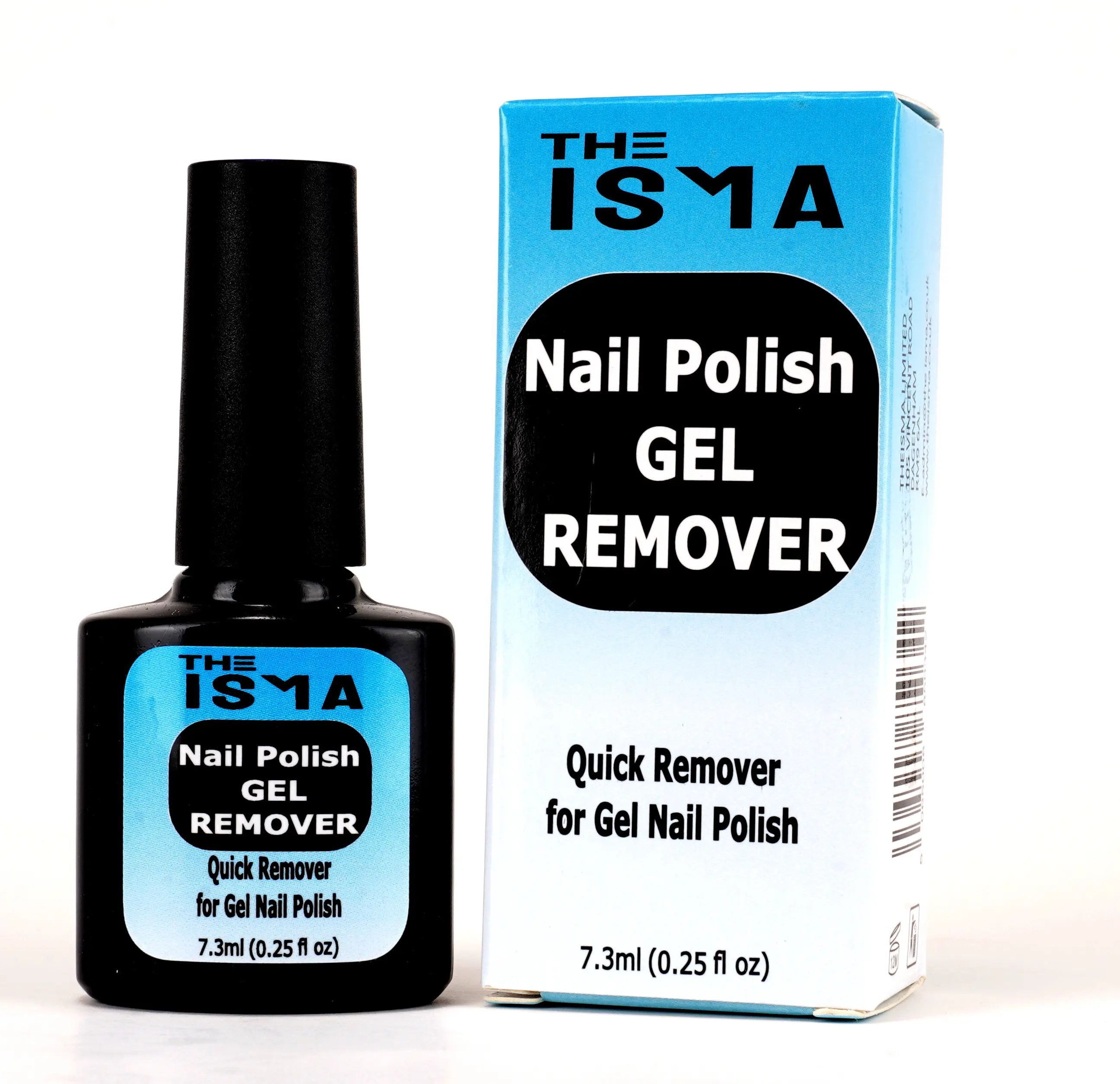 THE ISMA Magic Nail Gel Remover Soak Off Arcylic Manicure Magic Quick Burst 7.3ml