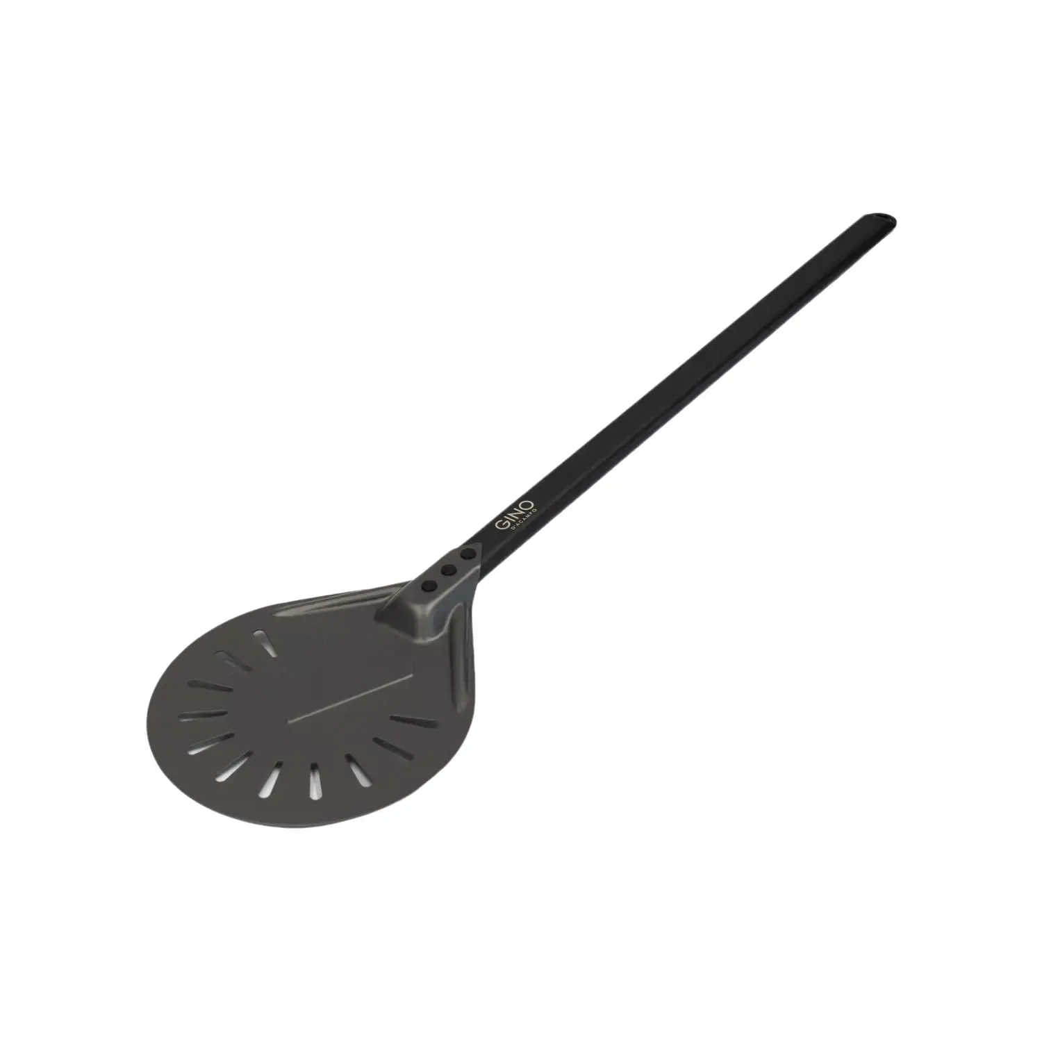 8" Pizza Turning Peel - High Precision Perforated Pizza Turning Peel Extra Long Handle Durable Aluminium Lightweight Kitchen Utensils- Gino Pizza Ovens