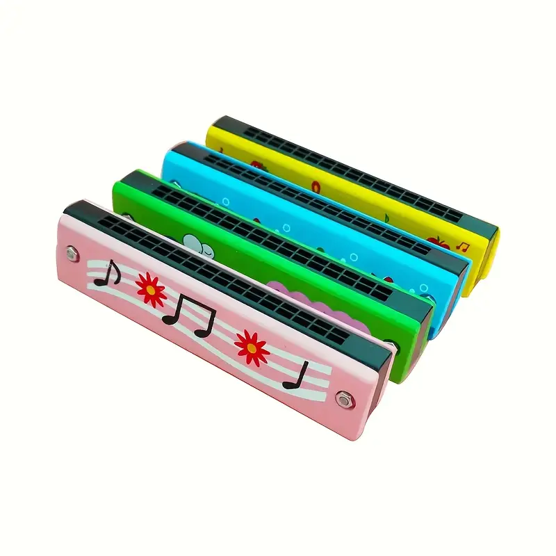 [16-Hole Harmonica for Youngsters] 16-Hole Harmonica Musical Toy for Youngsters - Perfect Beginner's Gift for Christmas, Halloween & Birthdays (Color Varies), Perfect for Winter, New Year 6