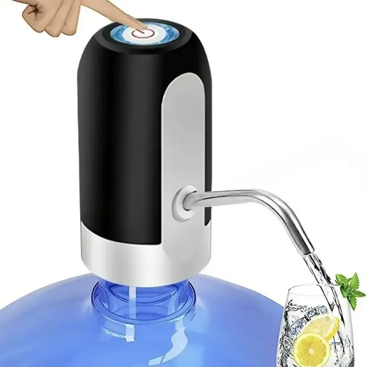 Electric Water Bottle Dispenser,USB Rechargeable Automatic Water Bottle Pump For Universal 3-5 Gallon Bottle, Automatic Dispenser For Home Office Use 0