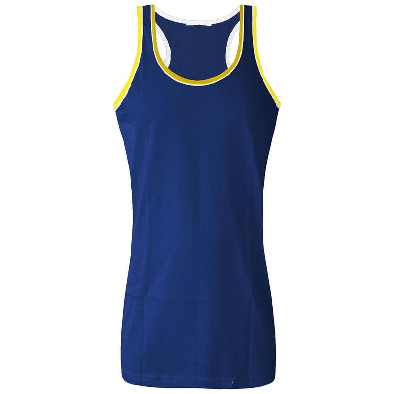 Mens Muscle Vest Tops, Lightweight Round Neck Workout Gym Tank Top, Slim Fit Summer Cotton Sleeveless Tops for Bodybuilding Running Beach 1