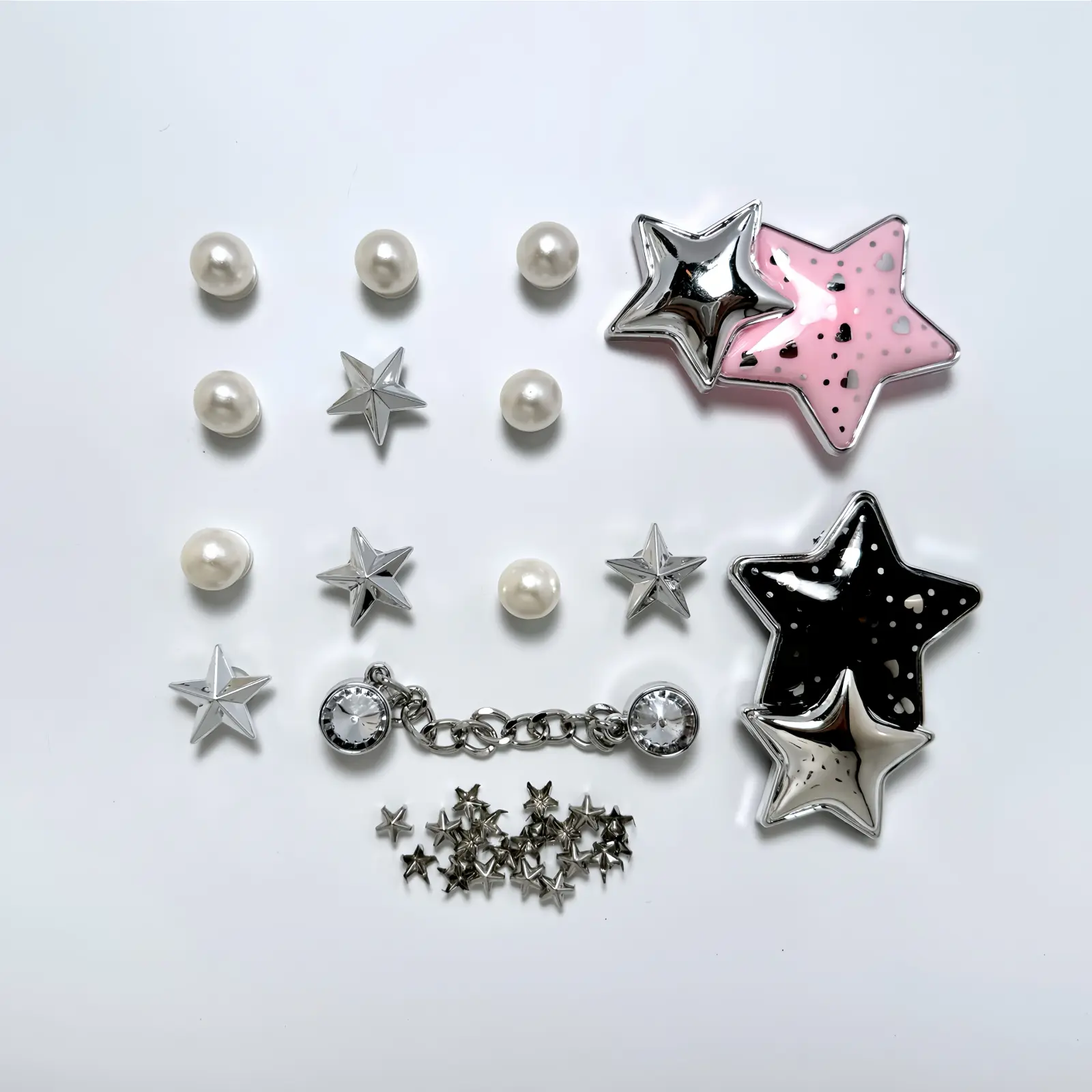 Cute Crystal Shoe Charms, Multiple Designs, Customisations, Flowers, Crystals, Pearls, Cute Bears, Stars, Mini Horses