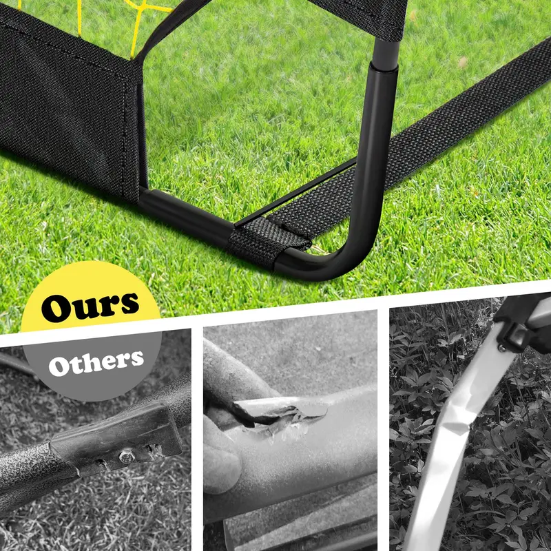Portable Football Goal with Target Pop Up for Kids Outdoor Training 2