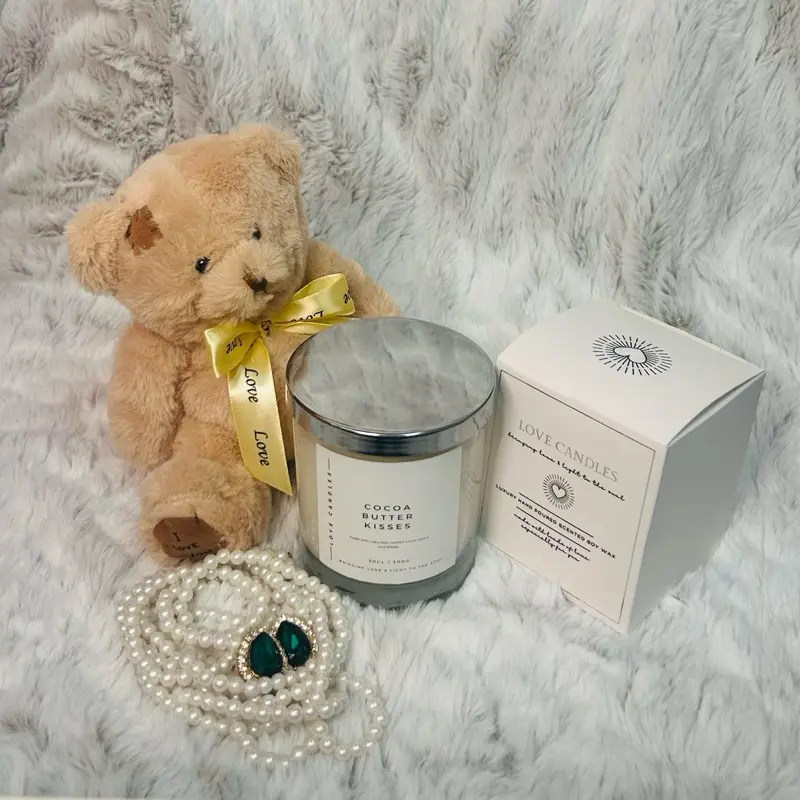 Vanilla Scented Candle, Sweet Candle, Home Decor, Home Fragrance, Aroma, Glass Candle, Soy Wax, Vegan Candle, Long Burn, Non Toxic, Wax Melts, Gift Candle 5