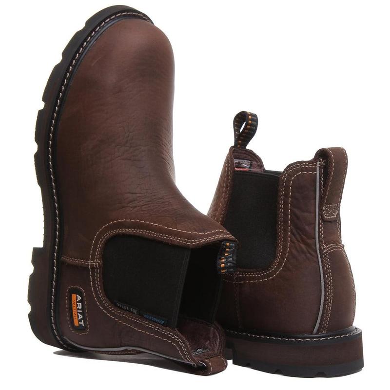 Ariat Ground Breaker In Brown Work Boot 3