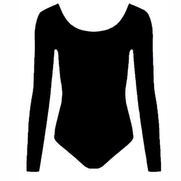 Stylish and Comfortable Girls Full Sleeve Plain Microfibre Leotard for Dance, Gymnastics, and Ballet 6