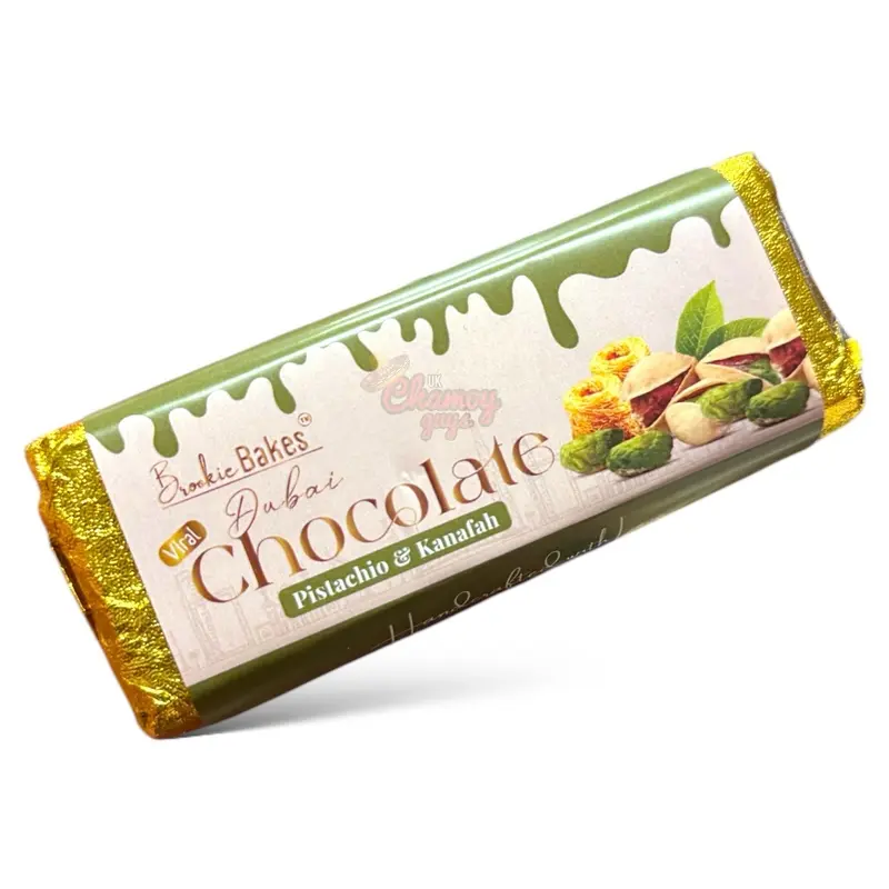 Pistachio & Kunafa Mini Chocolate Bar - 75g 1