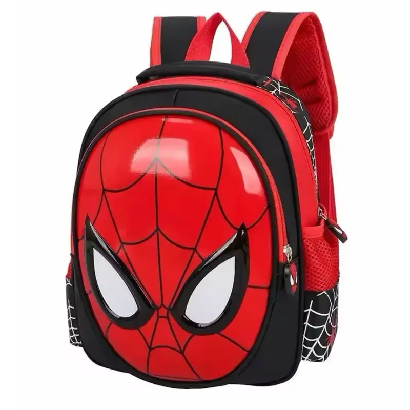 Super Heroes New School Bag for Kids - 3D Stereo Cartoon Backpack for Children Boys and Girls - Perfect for Kindergarten