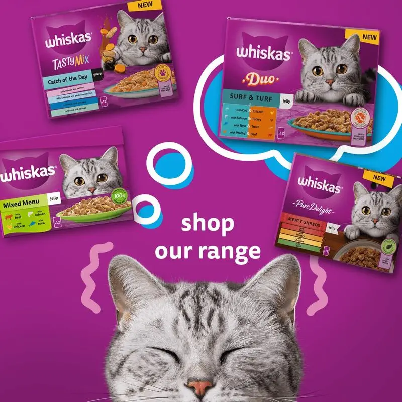 Whiskas 1+ Duo Meaty Combos in Jelly for Cats 5