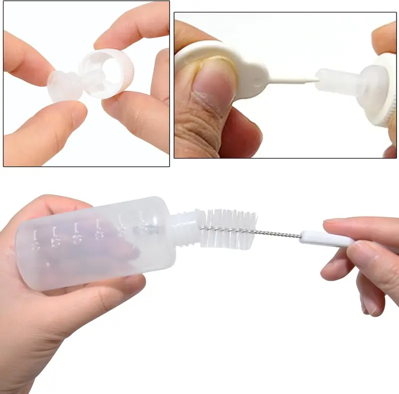 Kitten Bottles, Pet Feeding Syringe Nipple Bottles, Puppy Kitten Whelping Kit, for Puppy Squirrels Rabbit and Other Newborn Pets 2