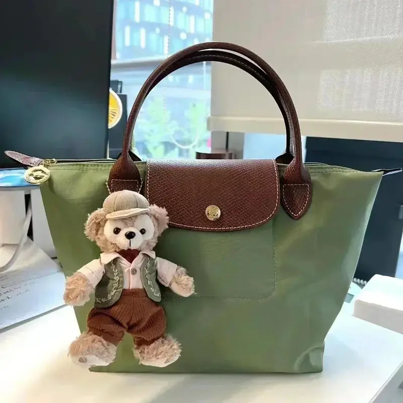 Women Folding Designer Fashion Casual Shoulder Bag High Quality Nylon Handbags Sac Large Capacity Classic Tote Bag New 8