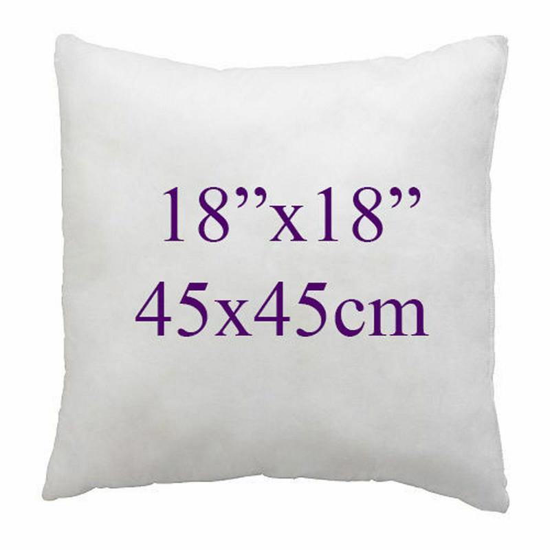 Chilimilii Set of 2 Hollow Fibre Cushion pads,Inserts,Fillers,Inners- Bounce Back Square Cushion pads- White Polyester Square cushions-Hotel Qualtiy Square cushions available in 14" 16" 18" 20" 22" 24" 26" 28" 30" 2