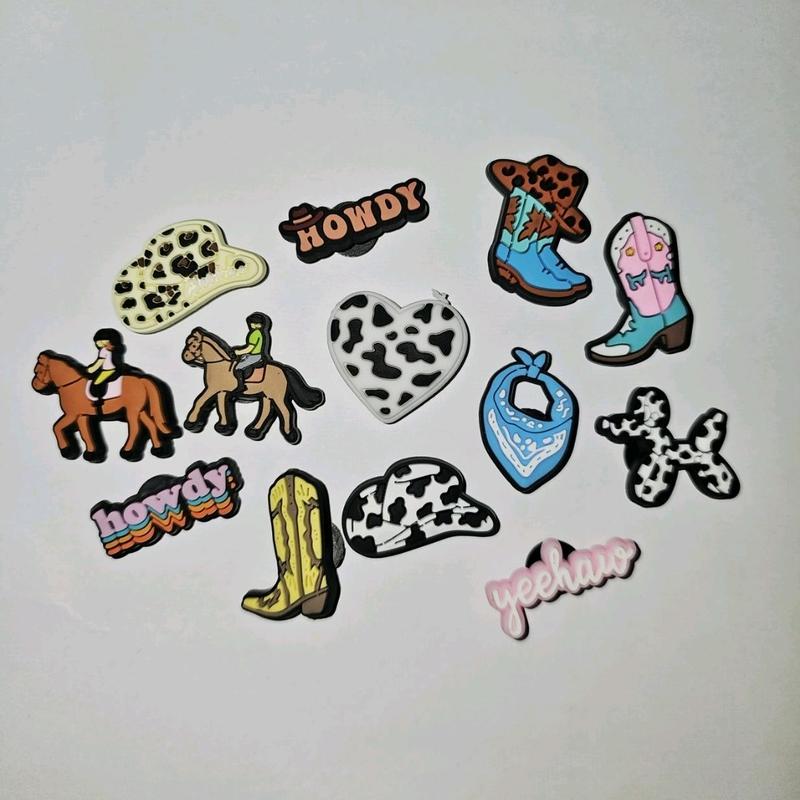 cowboy shoe charms, 0
