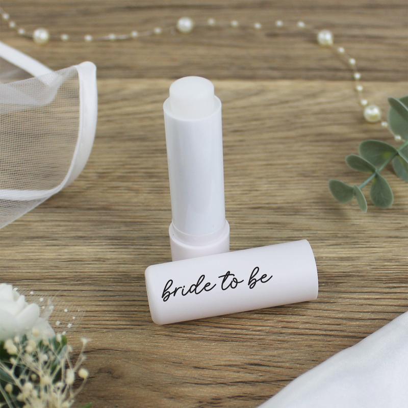 GiftsinaJiffy Black Bride Squad Lip Balms, White Bride Lip Balm, Black Hen Party Theme, Vanilla Flavour, Goody Bag Favour for Hen Do, Hen Party Bag Filler Compact Gentle Skincare Comfort 7