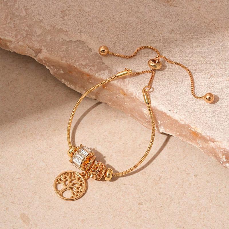 Product Introduction of 2025 Women Geo Charm Bracelet For Daily Valentine's Day 11