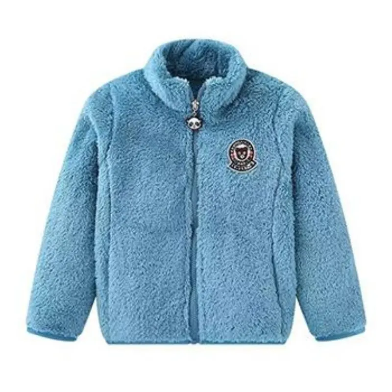 5 6 8 10 12 Years Winter Boys Jacket Thicken Keep Warm Fashion Fur Collar Kids Jacket Hooded Zipper Children Outerwear Clothing 6