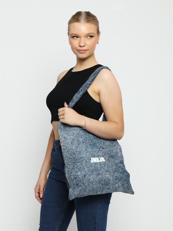 JMOJO Denim Regular Cotton Tote Bag - Available in Various Colours 4