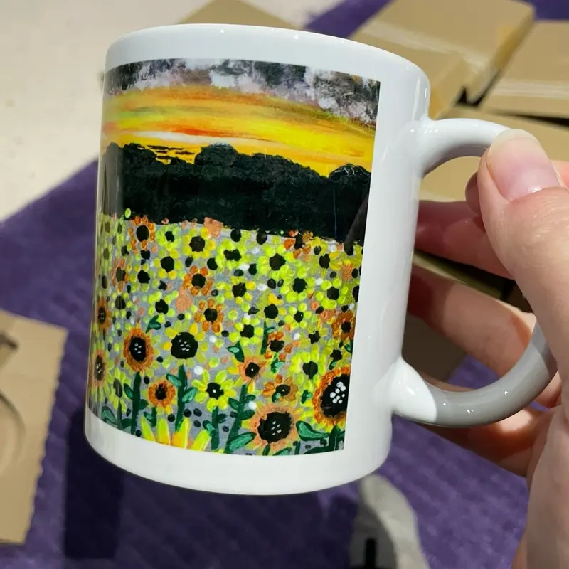 Original artwork, printed mug 1