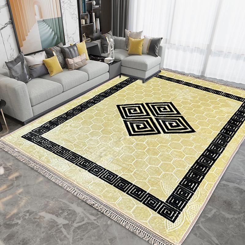 Product Introduction of DIAMOND SHAPED GREEKY NON SLIP MACHINE WASHABLE GREEKY DESIGN SOFT 160X230CM AND 200X300CM 3