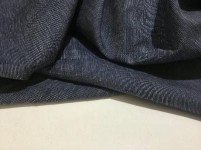NEW High Class Denim Colour 100% Linen Fabric 8