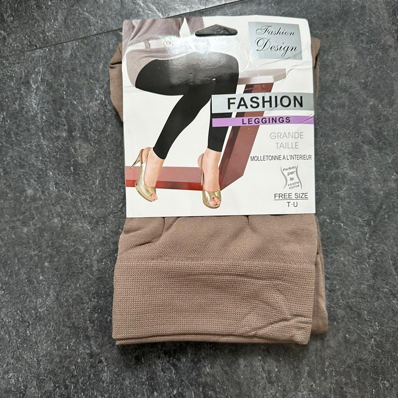 Fleece lined soft stretch leggins 3