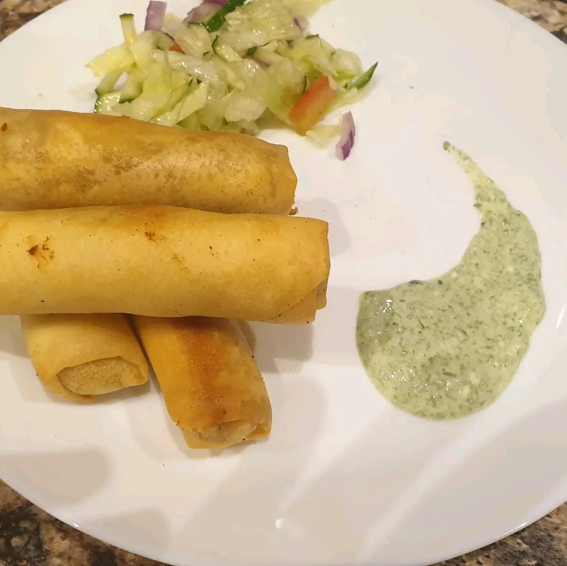 20 Seek Kebab Spring Rolls