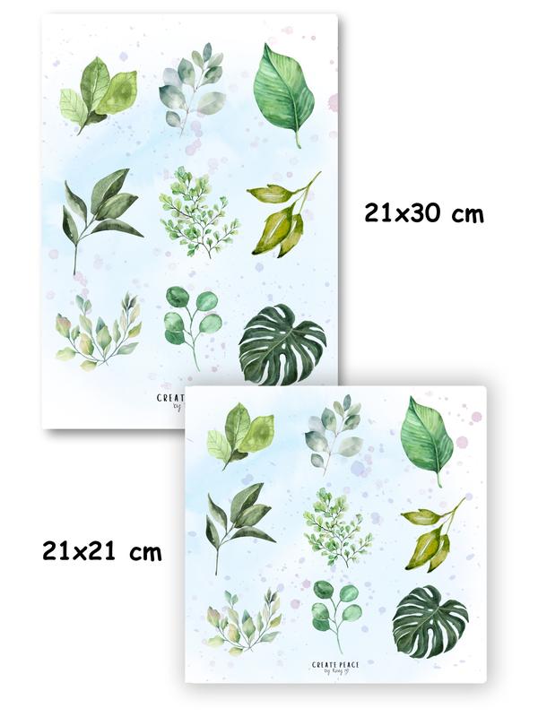 Create Peace by Roxy: Set of 2 Cute Laminated Colouring Book Page Protectors (Nature Theme) 6