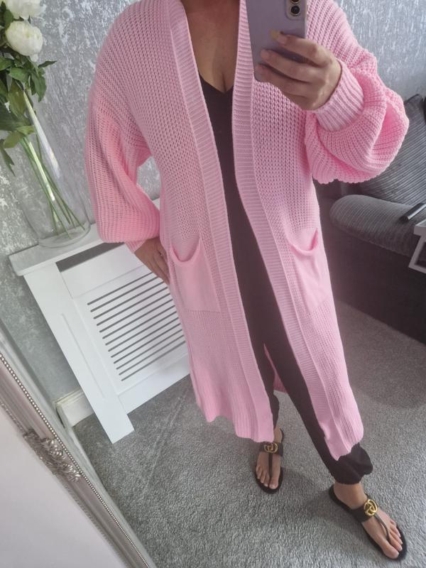 Balloon Sleeve Cardigan 2