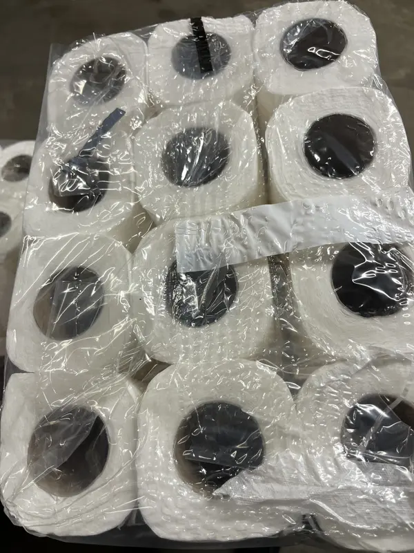 36 / 72 / 108 / 144 -Pack PPC Large 2-Ply 12m Bathroom Luxury Quilted Toilet Rolls - Loo Roll Wipes 2
