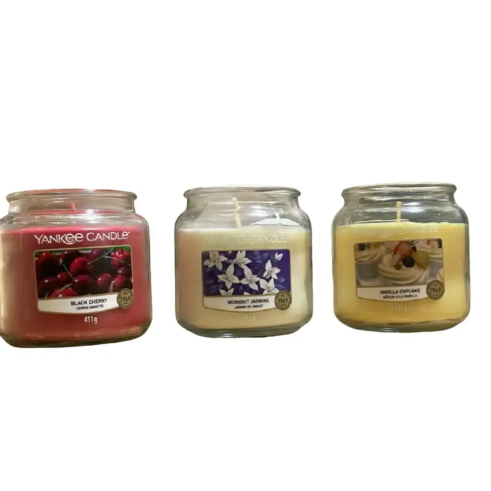 Yankee Candle Home Inspiration in 538g - Long-Lasting Fragrance and Elegant Glass Jar - Wick, Decor, Aroma, Floral Freshener Scented Perfume Ornaments Decoration