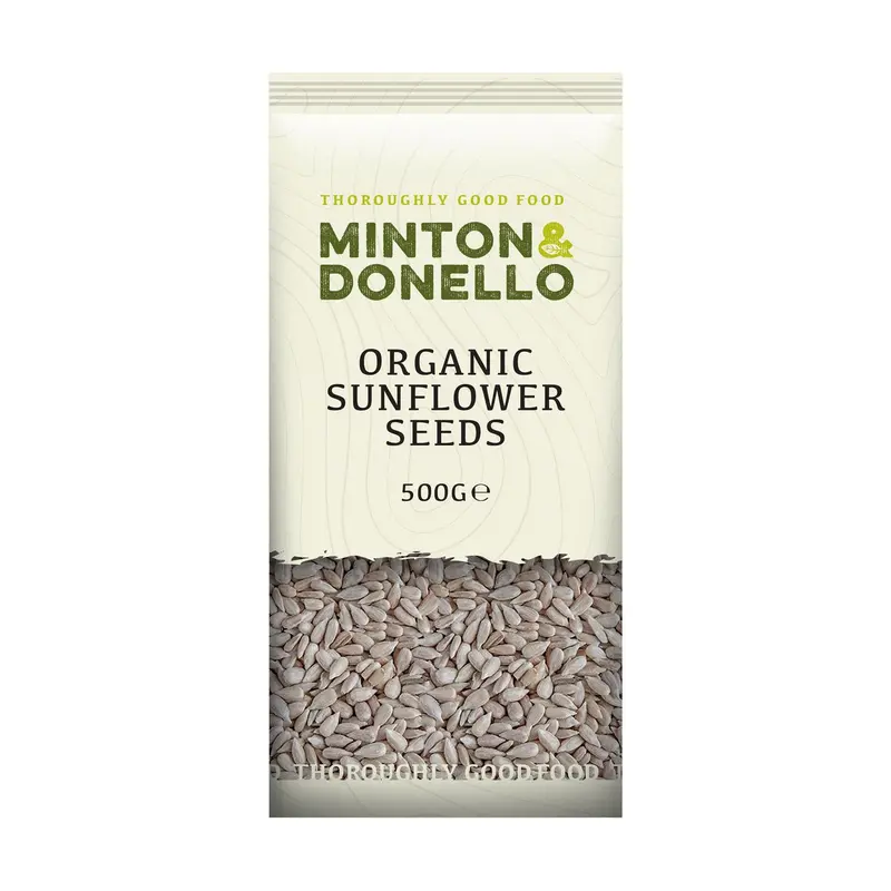 Minton & Donello | Organic Sunflower Seeds | 500g 0