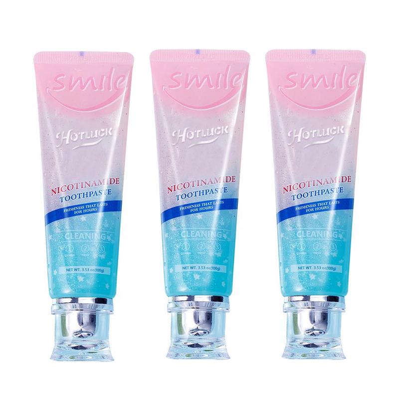 Product Introduction of Niacinamide Dual Tone Toothpaste for Oral Health 1