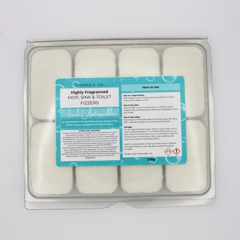 Mop, Sink and Toilet Fizzers - Quick and Easy Way to Eliminate Household Odours homefragrance   Chocolate Castle Bath Aroma Scent 2