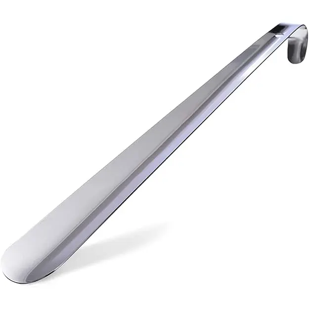52cm Long Stainless Steel Shoe Horn Tool Metal Boot Wellie Remover Disability UK 0