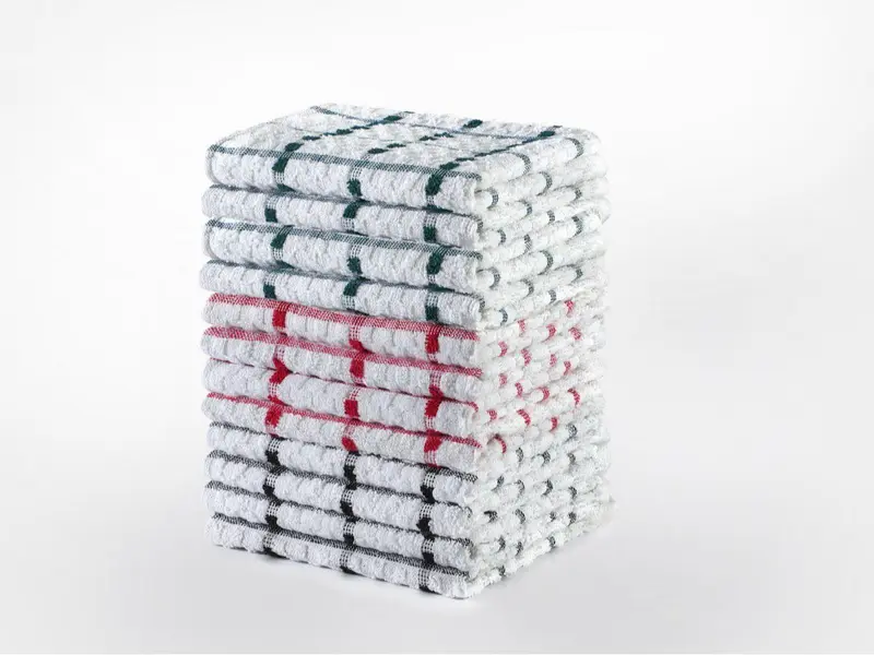 Say9 Terry Tea Towel, Regular Size Terry Tea Towel 100% Cotton Assorted Colors Kitchen Cleaning Absorbent 3