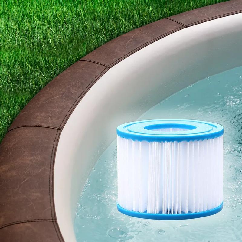Hot Tub Filters For Bestway Lay Z Spa VI Vegas Miami Monaco Palm Springs x 4 Type VI Hot Tub Filter and Spa Filter 90352E Replacement for Coleman Saluspa - Pool Filter Cartridges Compatible with Saluspa Intex Inflatable Hot Tub Pump 3