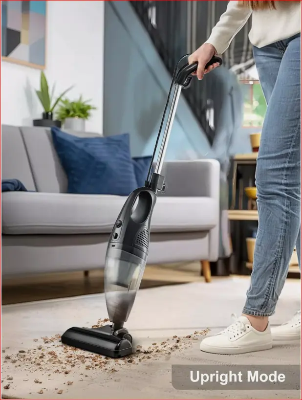Grey 2 in1 Stick Handheld Vacuum Cleaner 1000W Corded Handheld Lightweight