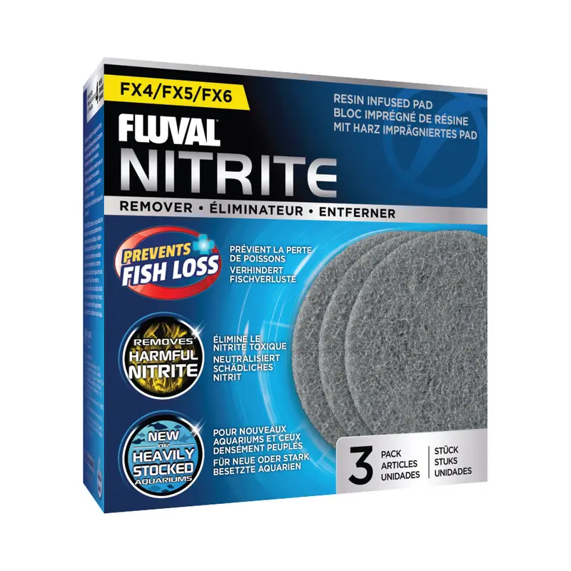 Fluval Resin Infused Filter Media Pads Nitrite Remover 3