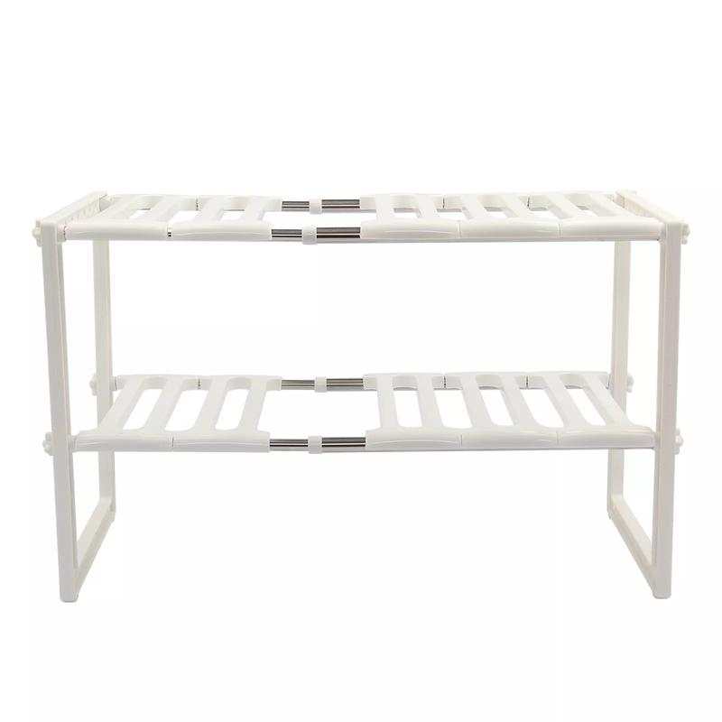 Product Introduction of FastnFurious Shop Under Kitchen Sink Shelf Storage Bathroom Cupboard Rack Cabinet Organiser Holder under sink storage organiser, kitchen cupboard rack, adjustable shelf organiser, bathroom storage rack, under sink shelf unit, cabinet organiser holder 2