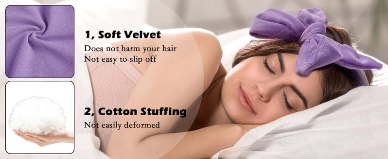Product Introduction of 7PCS Heatless Curlers Set - Velour Soft Curlers, No Heat Comfortable for Hair DIY Haircare 1