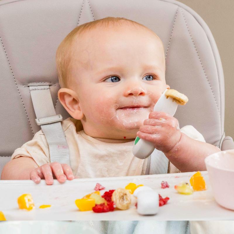 doddl - full Mealtime Set for Baby To Toddler, includes Baby Spoon and Fork, Aqua Suction Bowl, Toddler Spoon Fork and Knife Set with Carry Case and Toddler Plate 3