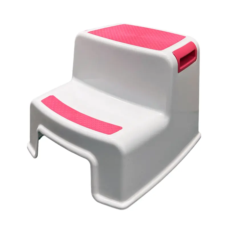 Step Up Stool Kids Childrens Non Slip Dual Height Toddlers Toilet Potty Training Double Step 3