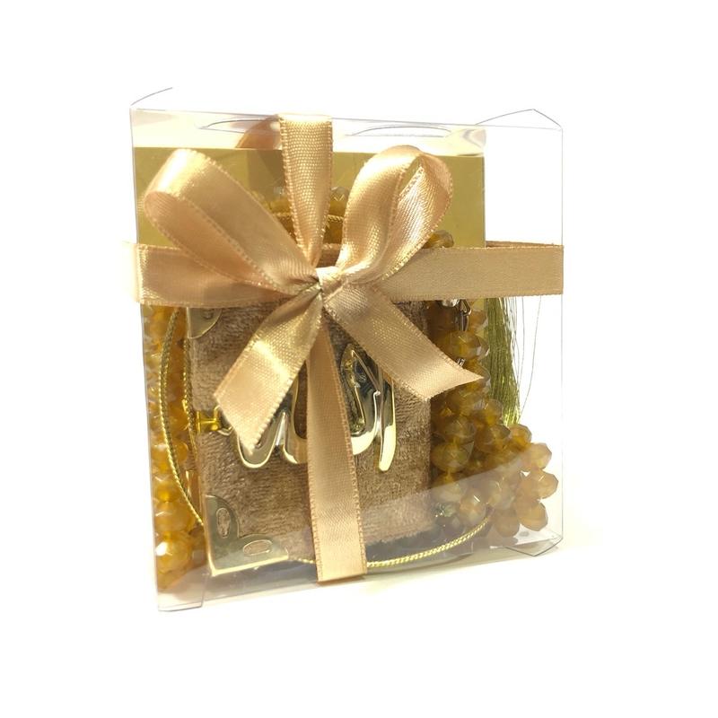 MINI CAR HANGER set bundle  - includes velvet Quran & Tasbeeh 2