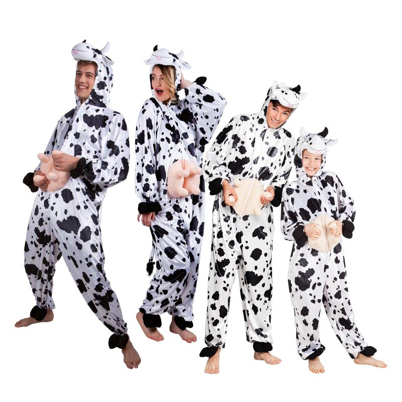 Teen Plush Cow Costume - Max 1.65m 2