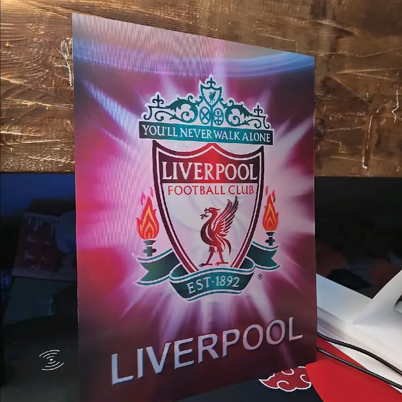 3D Lenticular Poster of Liverpool FC badge 1