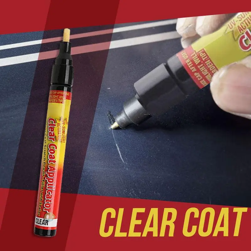 2/1pc Car Scratch Repair Pen Touch-up Painter Pen Surface Repair Professional Applicator Scratch Clear Remover For Any Color Car 2