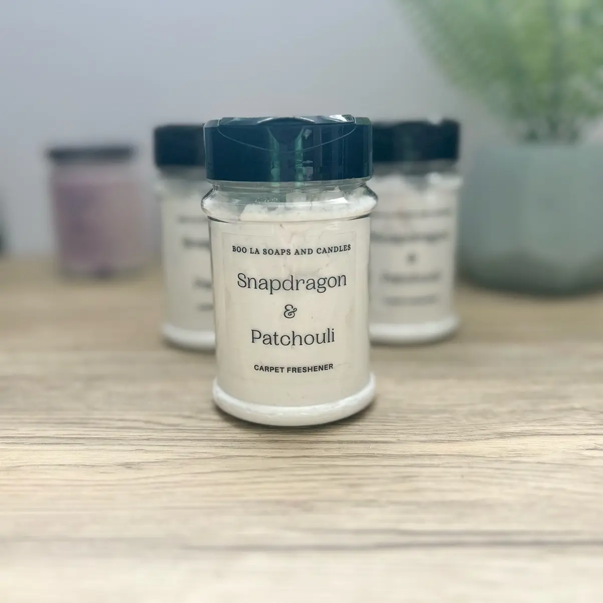 Snapdragon and Patchouli carpet freshener