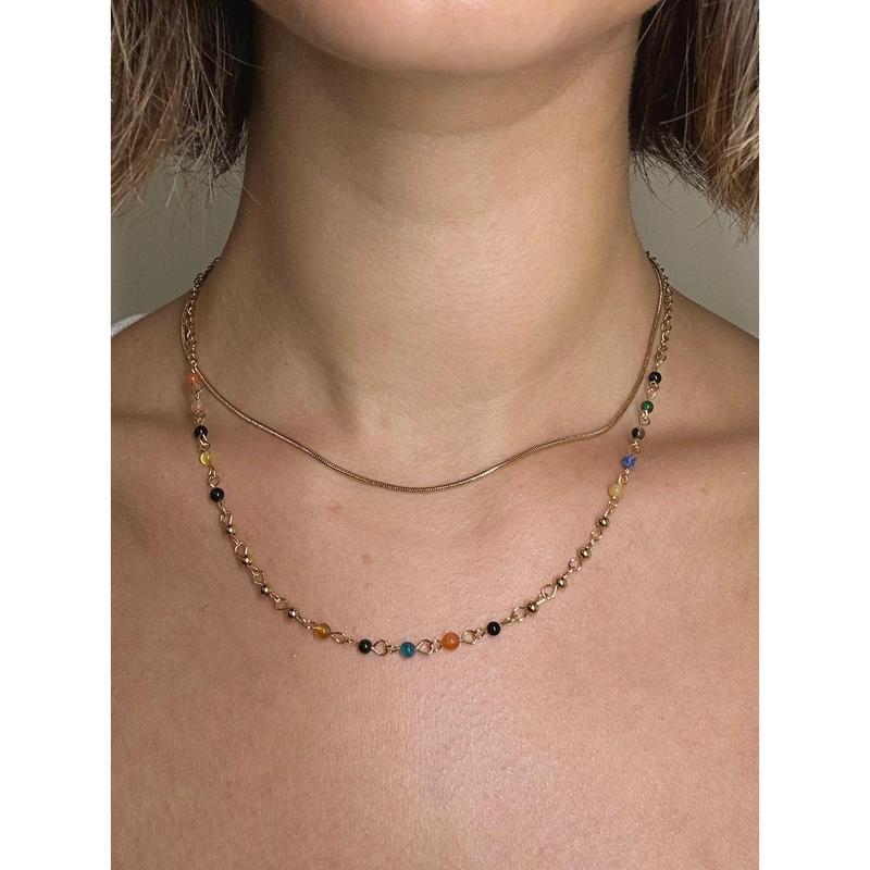 Multi-Layered Beaded Necklace 2